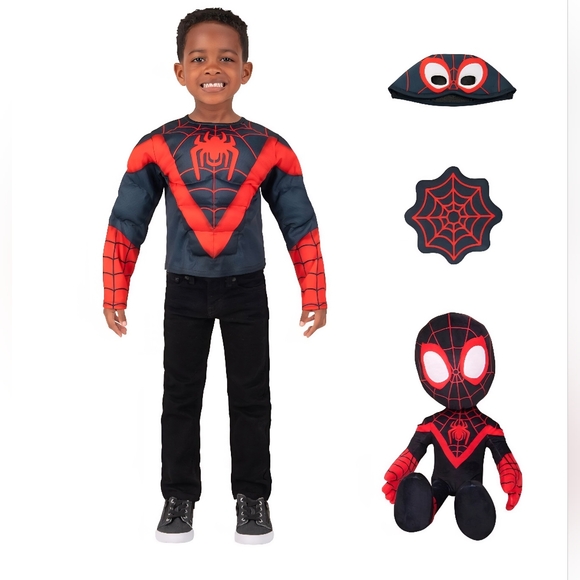 Marvel Spidey Amazing Friends Kids Costume Set - Red and Black - Picture 4 of 5
